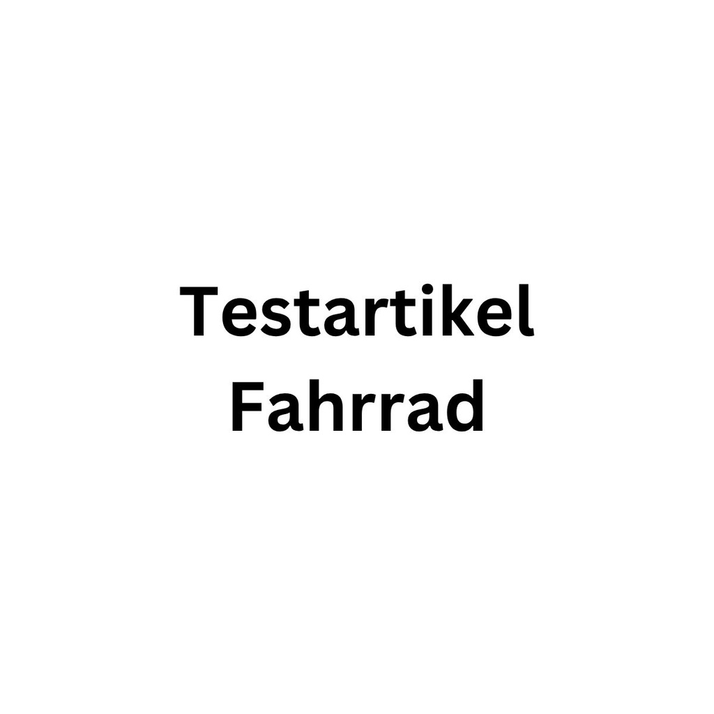 Testfahrrad
